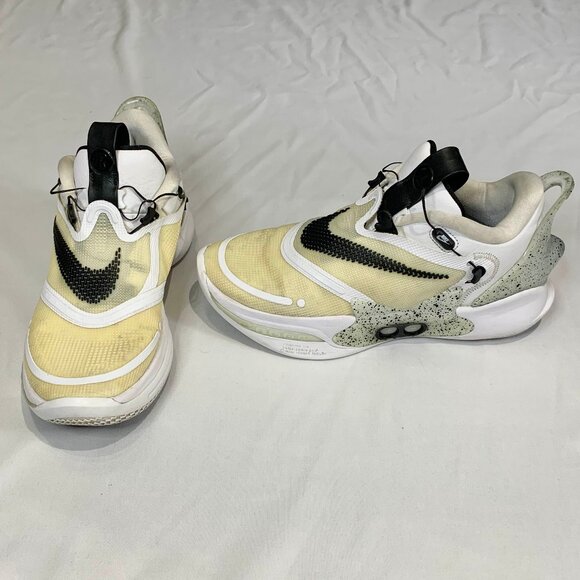 Nike Adapt BB 2.0 Oreo White Black Speckle Auto Lacing Basketball Shoes Size 8.5 - Picture 1 of 16
